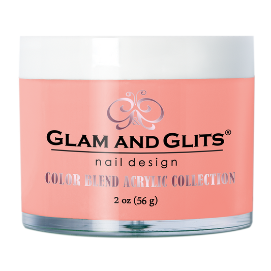 Glam And Glits - Color Blend Acrylic Powder - BL3101 Mel-Rose 2oz