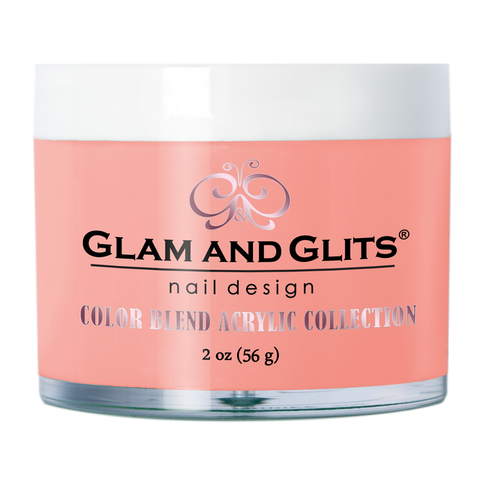 Glam And Glits - Color Blend Acrylic Powder - BL3101 Mel-Rose 2oz
