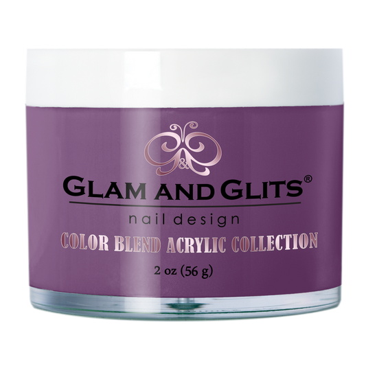 Glam And Glits - Color Blend Acrylic Powder - BL3107 Beet It 2oz