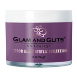 Glam And Glits - Color Blend Acrylic Powder - BL3107 Beet It 2oz