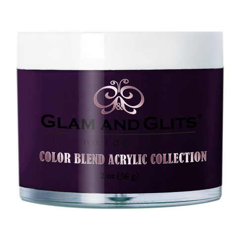 Glam And Glits - Color Blend Acrylic Powder - BL3110 Pinot Noir 2oz
