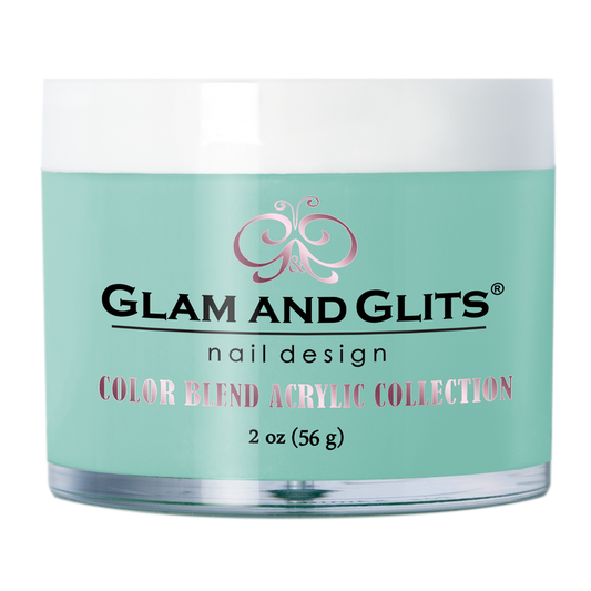Glam And Glits - Color Blend Acrylic Powder - BL3111 Aquamarine 2oz