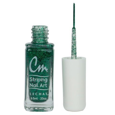 Lechat - CM33 Nail Art (Green Glitter)