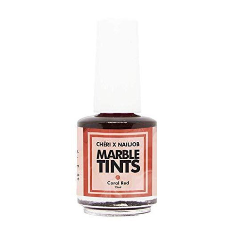 Cheri Marble Tints - Coral Red