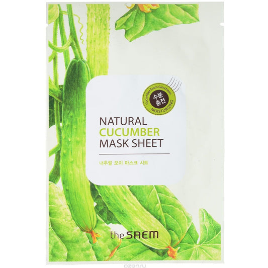 The Saem - Natural Mask Sheet - Cucumber