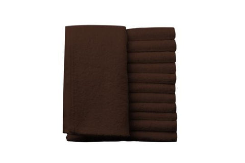 Protex - Salon Towels: Chocolate Brown 16” x 29”(12pc)