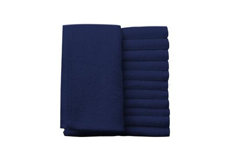 Partex - Salon Towels: Midnight Blue 13” x 13"(12pc)
