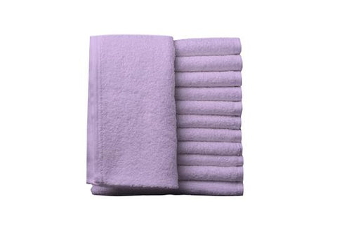 Partex - Salon Towels: Soft Liliac 16” x 29"(12pc)