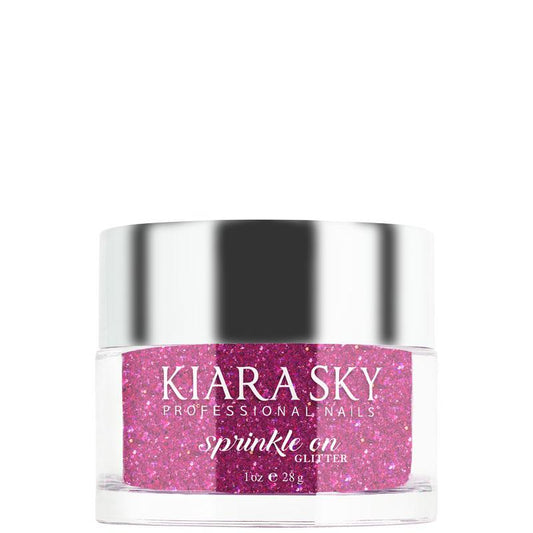 Kiara Sky Sprinkle On Glitter - SP263 Fushia Shock