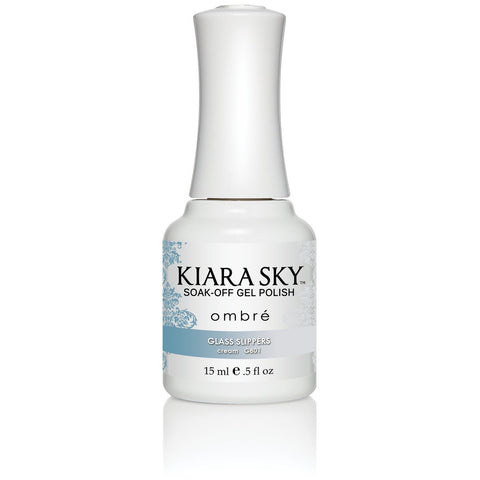 Kiara Sky Ombre' (MOOD) - 801 GLASS SLIPPERS (Gel)