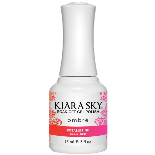 Kiara Sky Ombre' (MOOD) - 839 Kissable Pink (Gel)(Limited)
