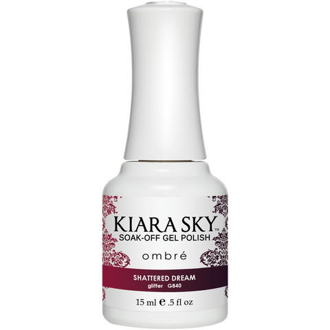 Kiara Sky Ombre' (MOOD) - 840 Shattered Dream (Gel)