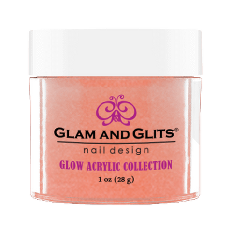 Glam And Glits - Glow Acrylic Powder - GL2011 Fire Fly 1oz