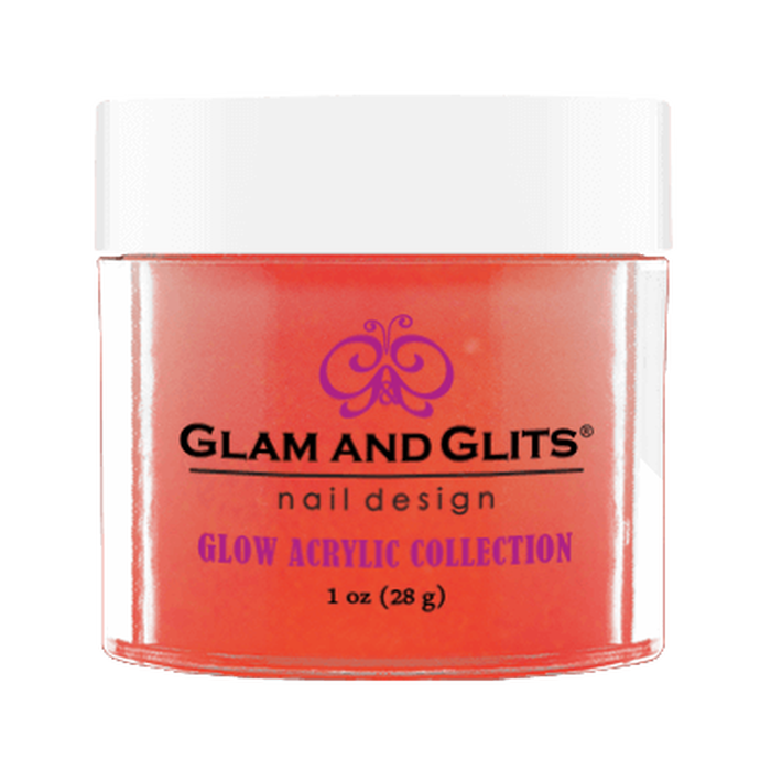 Glam And Glits - Glow Acrylic Powder - GL2012 Wicked Lava 1oz (Limited)