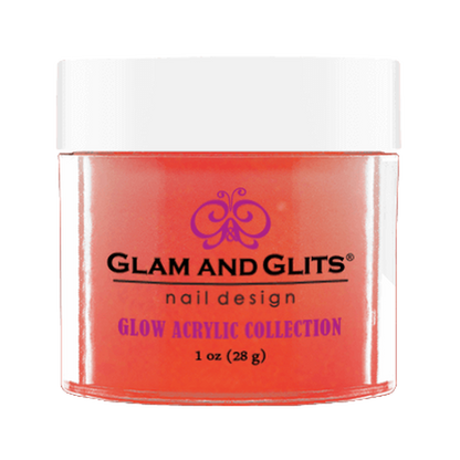 Glam And Glits - Glow Acrylic Powder - GL2012 Wicked Lava 1oz (Limited)