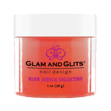 Glam And Glits - Glow Acrylic Powder - GL2012 Wicked Lava 1oz