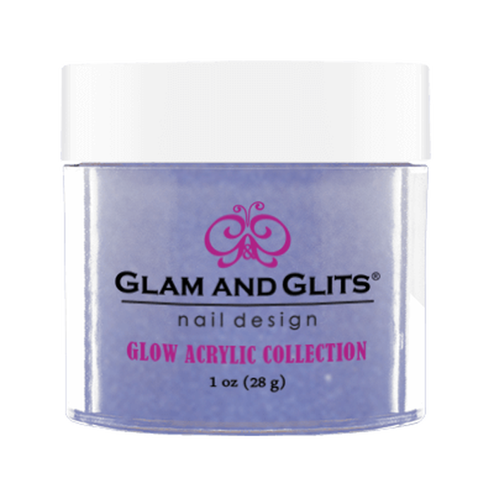 Glam And Glits - Glow Acrylic Powder - GL2039 Lighting Blue 1oz (Limited)