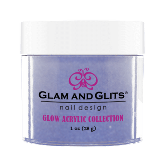 Glam And Glits - Glow Acrylic Powder - GL2039 Lighting Blue 1oz (Limited)