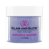 Glam And Glits - Glow Acrylic Powder - GL2039 Lighting Blue 1oz