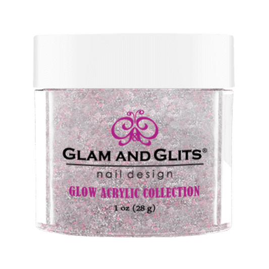 Glam And Glits - Glow Acrylic Powder - GL2040 Star Dust 1oz (Limited)