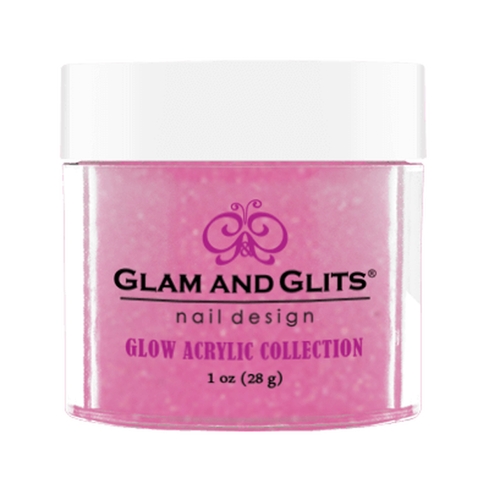 Glam And Glits - Glow Acrylic Powder - GL2043 Love Me Tinder 1oz (Limited)