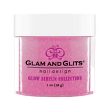 Glam And Glits - Glow Acrylic Powder - GL2043 Love Me Tinder 1oz