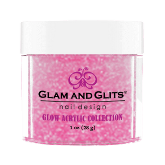 Glam And Glits - Glow Acrylic Powder - GL2047 Electric Love 1oz (Limited)