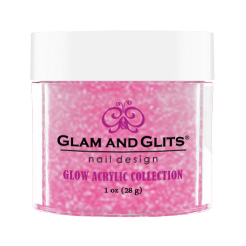 Glam And Glits - Glow Acrylic Powder - GL2047 Electric Love 1oz