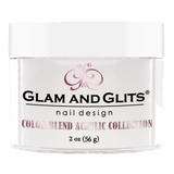 Glam And Glits - Color Blend Acrylic Powder - BL3001 Milky White 2oz