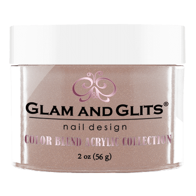 Glam And Glits - Color Blend Acrylic Powder - BL3009 Brown Sugar 2oz