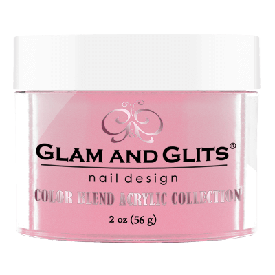 Glam And Glits - Color Blend Acrylic Powder - BL3019 Tickled Pink 2oz