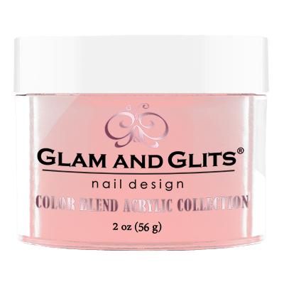 Glam And Glits - Color Blend Acrylic Powder - BL3021 Cute As A Button 2oz