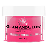 Glam And Glits - Color Blend Acrylic Powder - BL3024 Pink A Holic 2oz