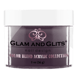 Glam And Glits - Color Blend Acrylic Powder - BL3038 Sangria 2oz