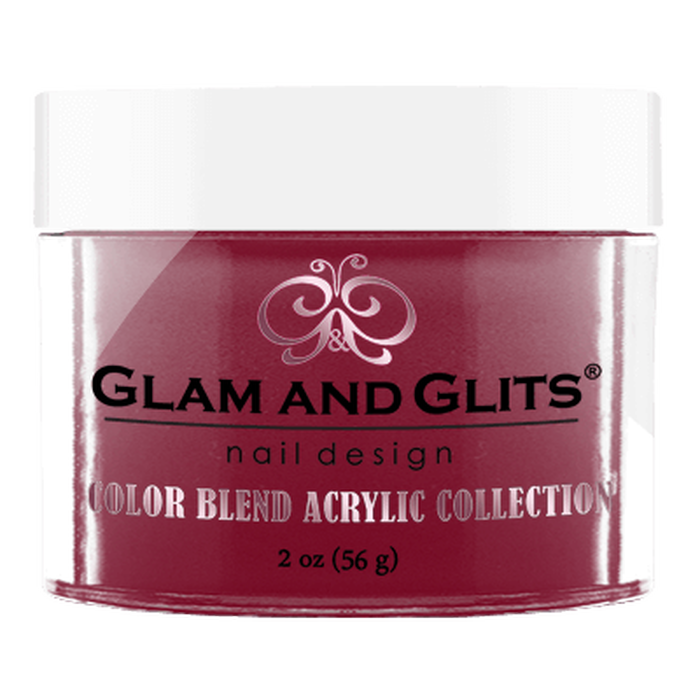 Glam And Glits - Color Blend Acrylic Powder - BL3041 Berry Special 2oz
