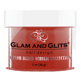 Glam And Glits - Color Blend Acrylic Powder - BL3042 Caught Red Handed 2oz