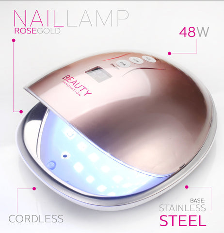 Beauty Innovation - UV-LED Nail Lamp - Rose Gold