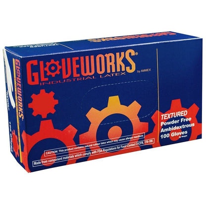 Gloveworks Latex Gloves - Medium
