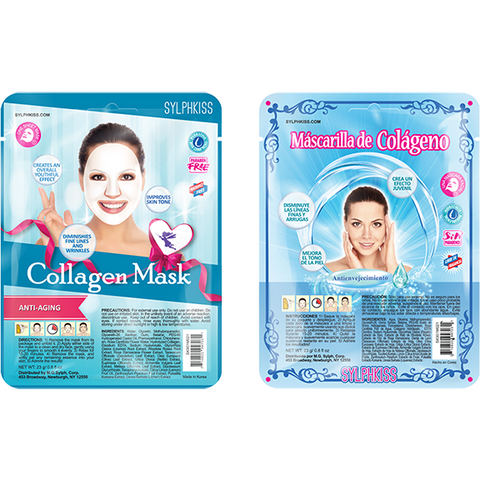 Sylphkiss -  Facial Sheet Mask - Collagen