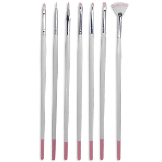 DL Professional - Nail Art Brush Set 7pc