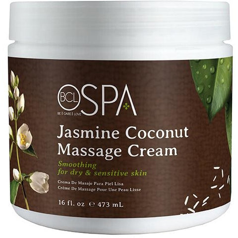 BCL Spa - Jasmine + Coconut - Massage Cream 64oz (Discontinued)
