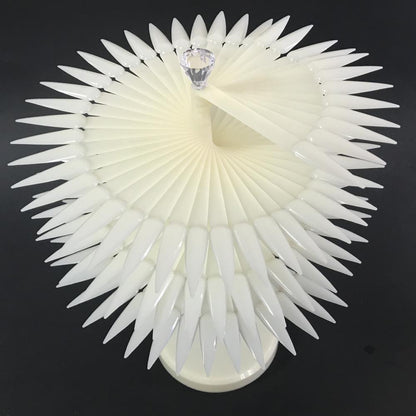 Spiral Color Swatches Display - Stiletto 120pc