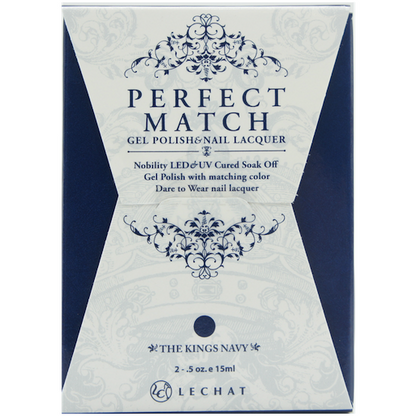 Lechat - Perfect Match - #074 THE KINGS NAVY .5oz(Duo)