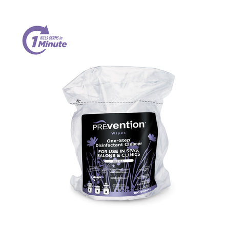 Prevention - One-Step Disinfectant Cleaner Refill Wipes, 160pc