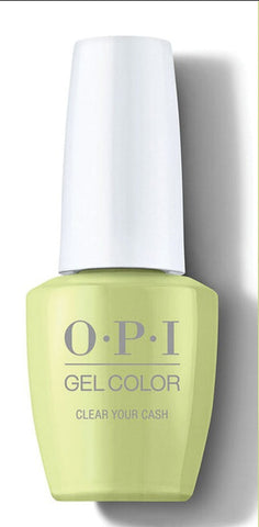 OPI - S005 Clear Your Cash (GEL)
