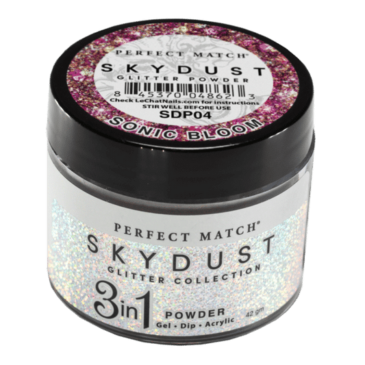 Lechat - SkyDust Glitter Powder - SDP04 Sonic Bloom 1.5 oz (Limited)