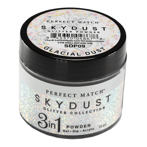 Lechat - SkyDust Glitter Powder - SDP09 Glacial Dust 1.5 oz