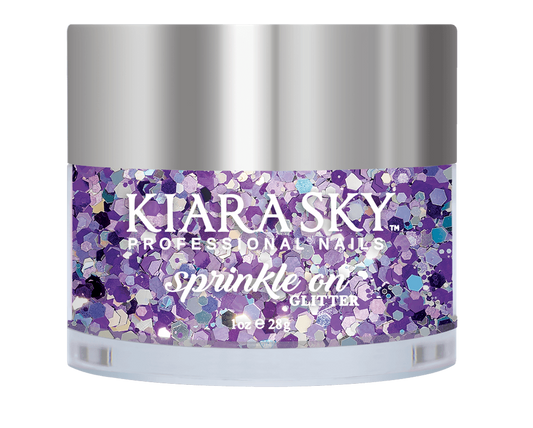 Kiara Sky Sprinkle On Glitter - SP236 Amethyst