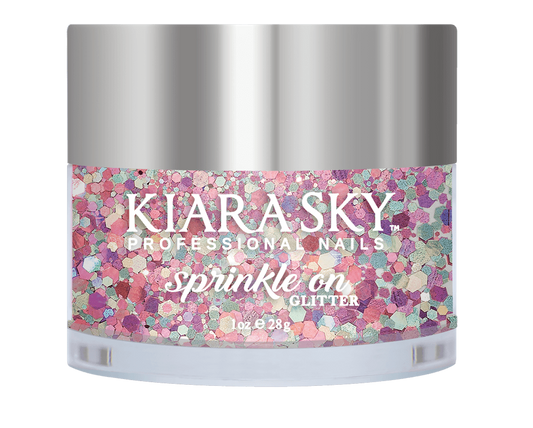 Kiara Sky Sprinkle On Glitter - SP245 I Don't Pink So