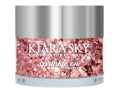 Kiara Sky Sprinkle On Glitter - SP246 Rose Velvet